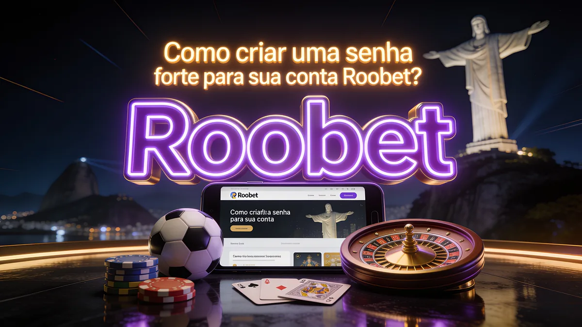 roobet no Brasil — Como criar uma senha forte para sua conta Roobet?